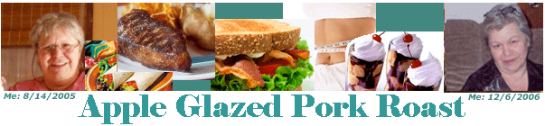 Apple Glazed Pork Roast