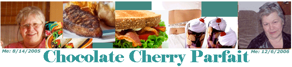 Chocolate Cherry Parfait