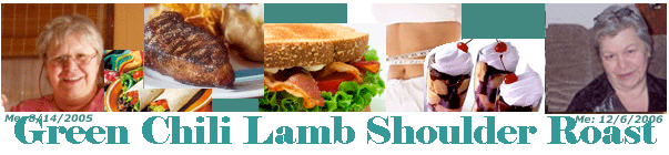 Green Chili Lamb Shoulder Roast